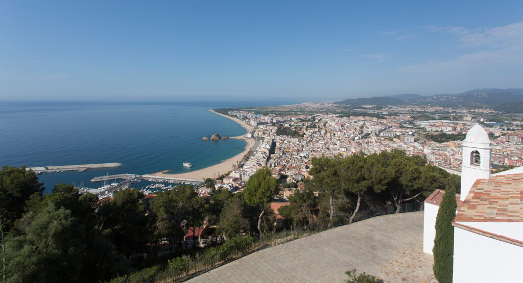 Blanes des del Castell de Sant Joan