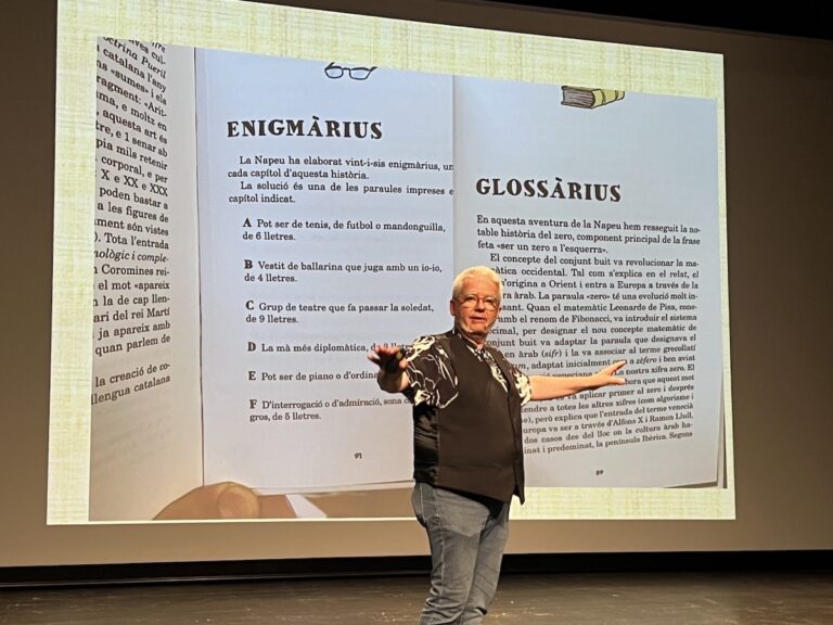 Màrius Serra tanca el Curs Introductori amb una tarda de paraules, enigmes i llibres