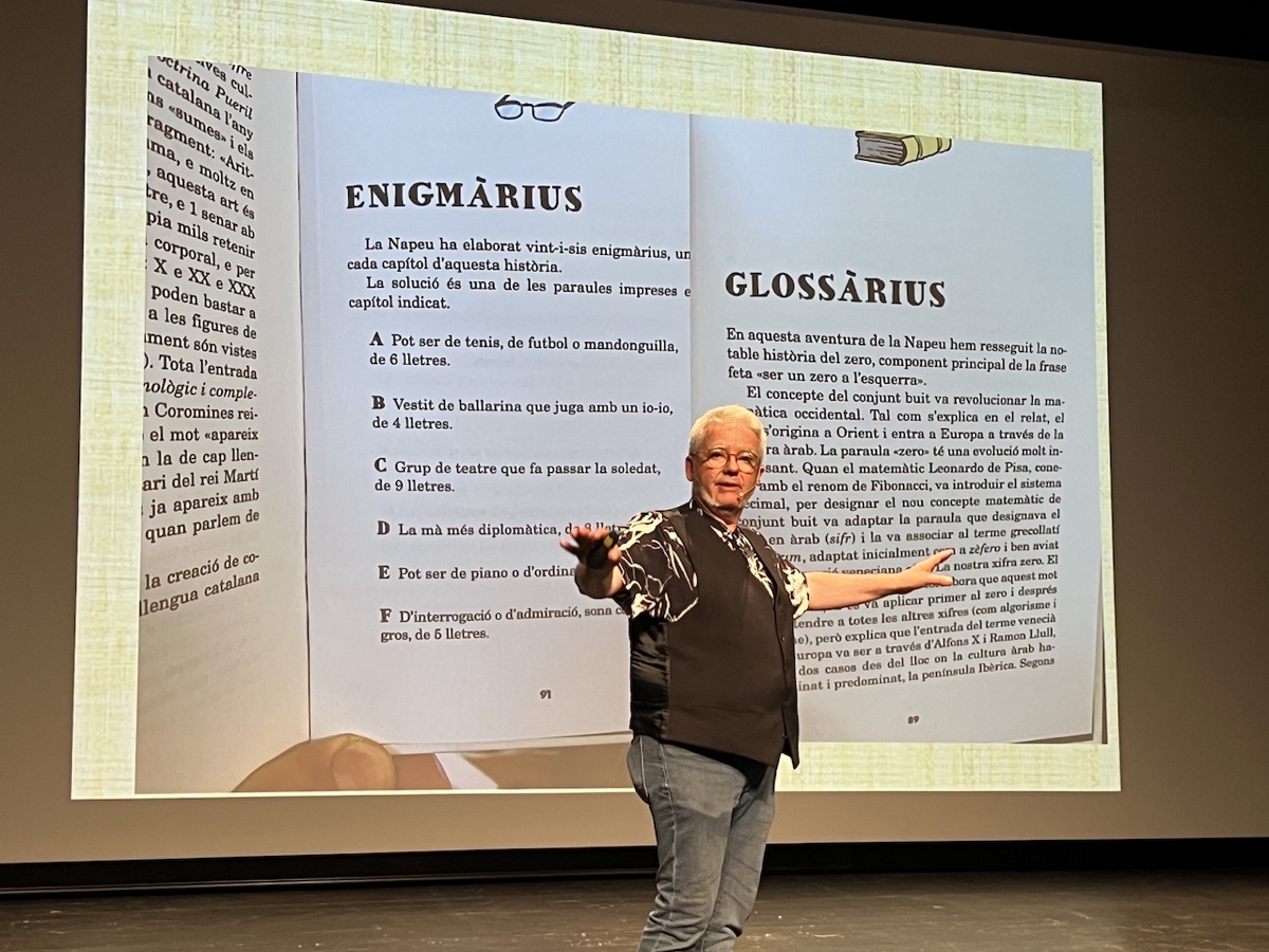 Màrius Serra tanca el Curs Introductori amb una tarda de paraules, enigmes i llibres