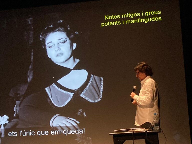 Maria Callas de prop: La conferència de Marcel Gorgori